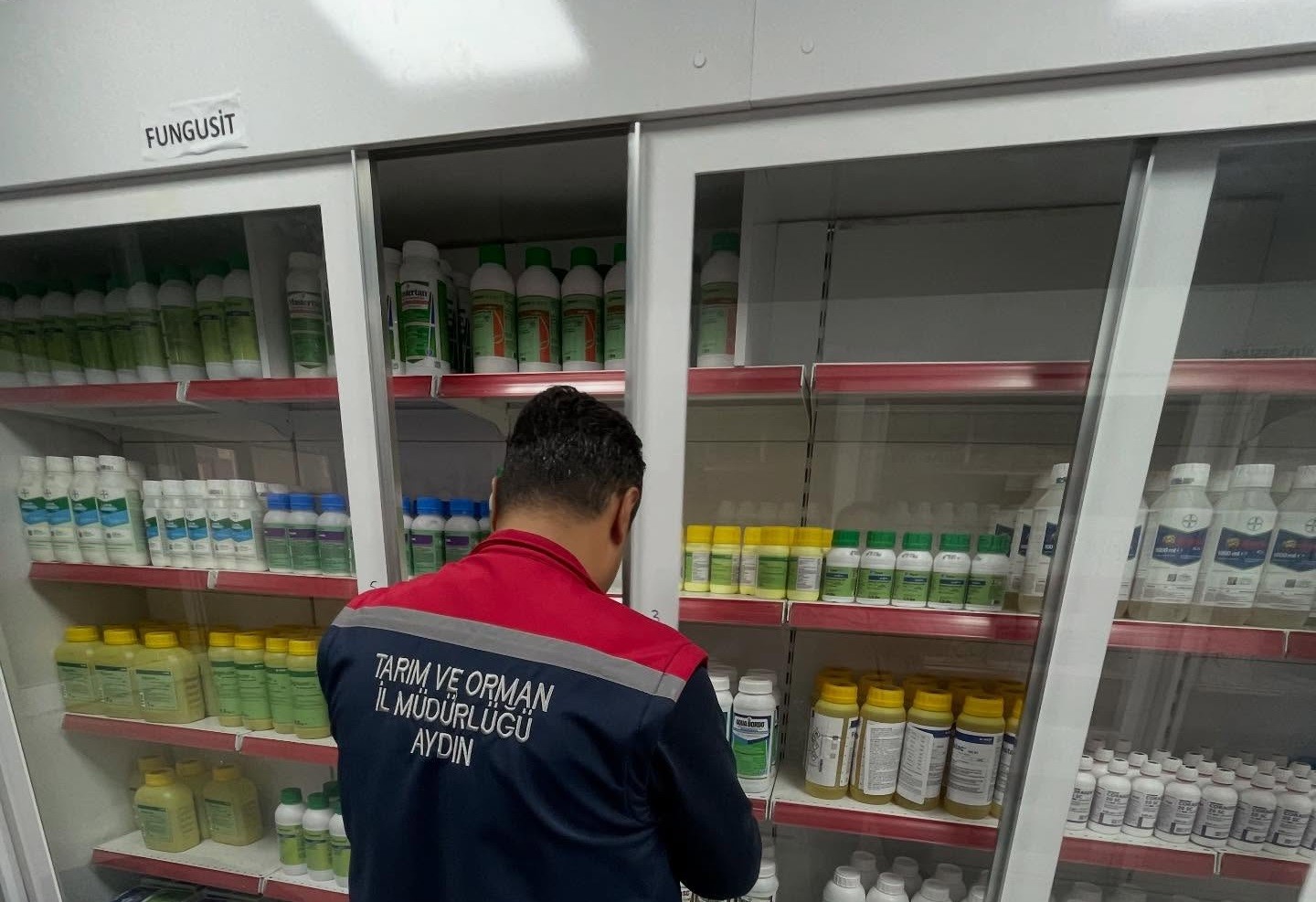 Bitki koruma ürünü satış yerlerine denetim yapıldı
