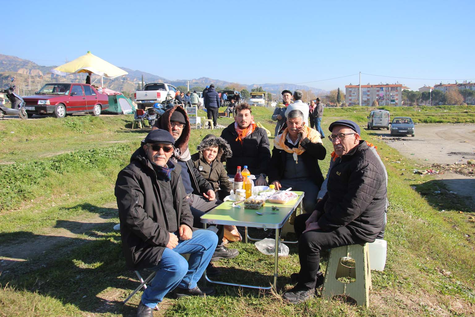 Deve güreşlerinin yeniden yapılması için Aydın'da toplandılar