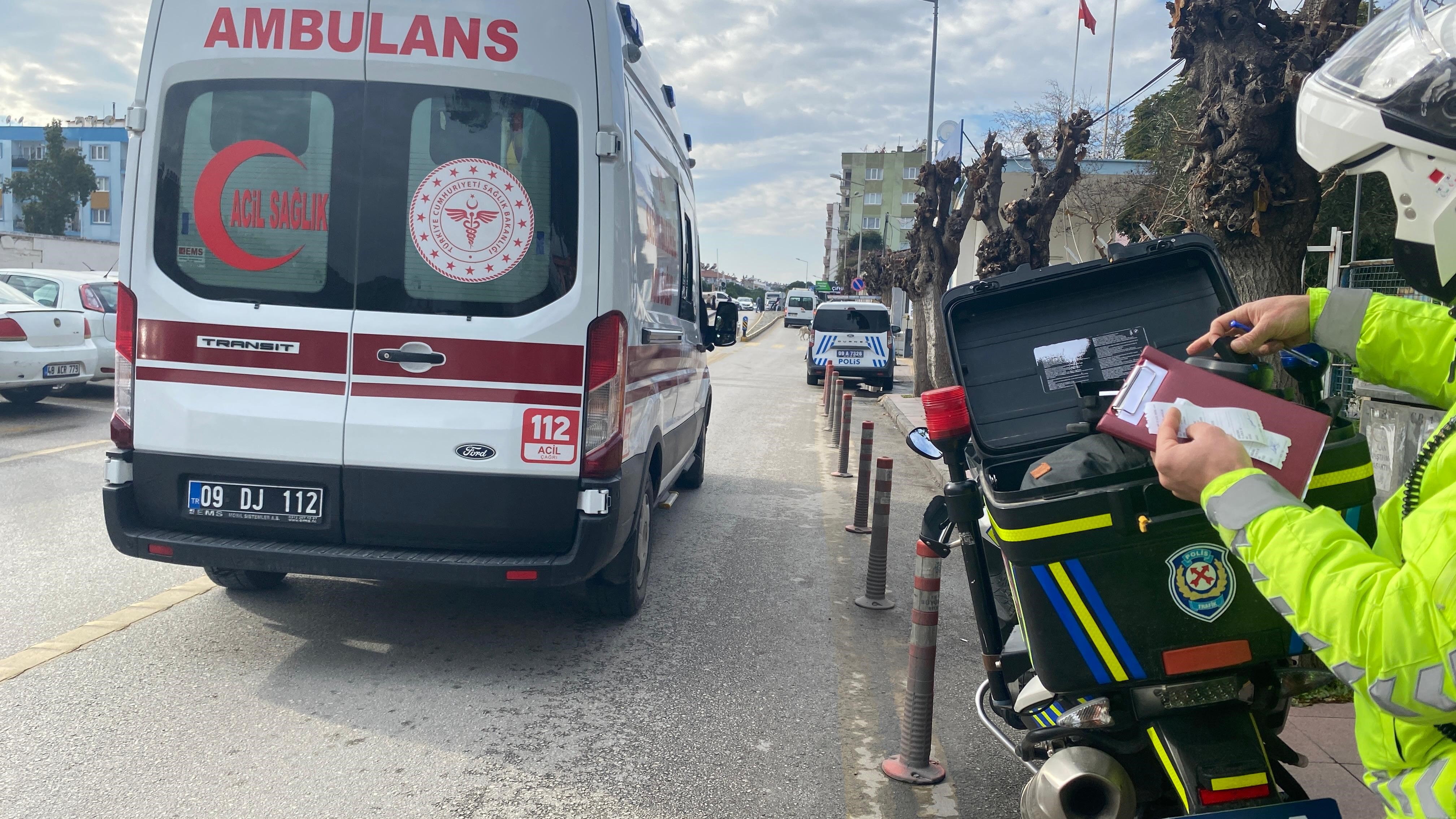 Aydın’da trafik kazası: 1 yaralı