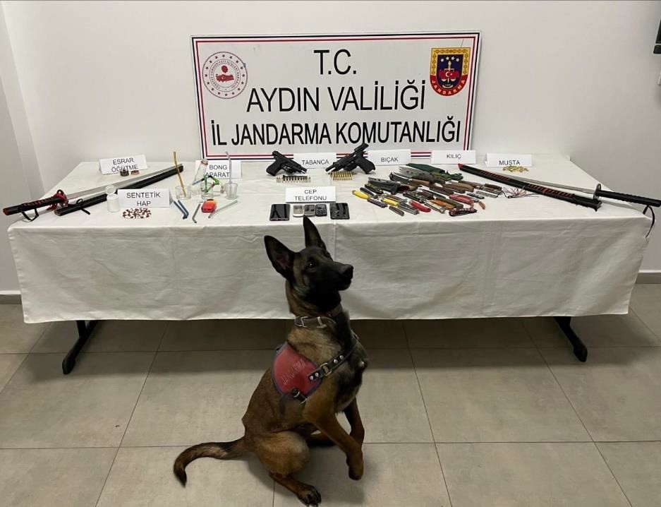 Aydın’da uyuşturucu operasyonu