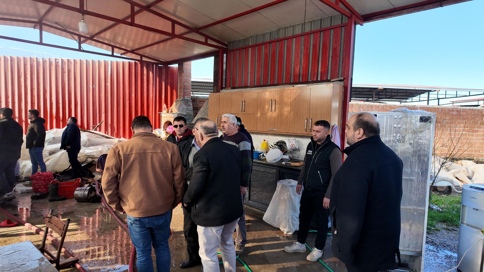 Bozdoğan'da ev alevlere teslim oldu