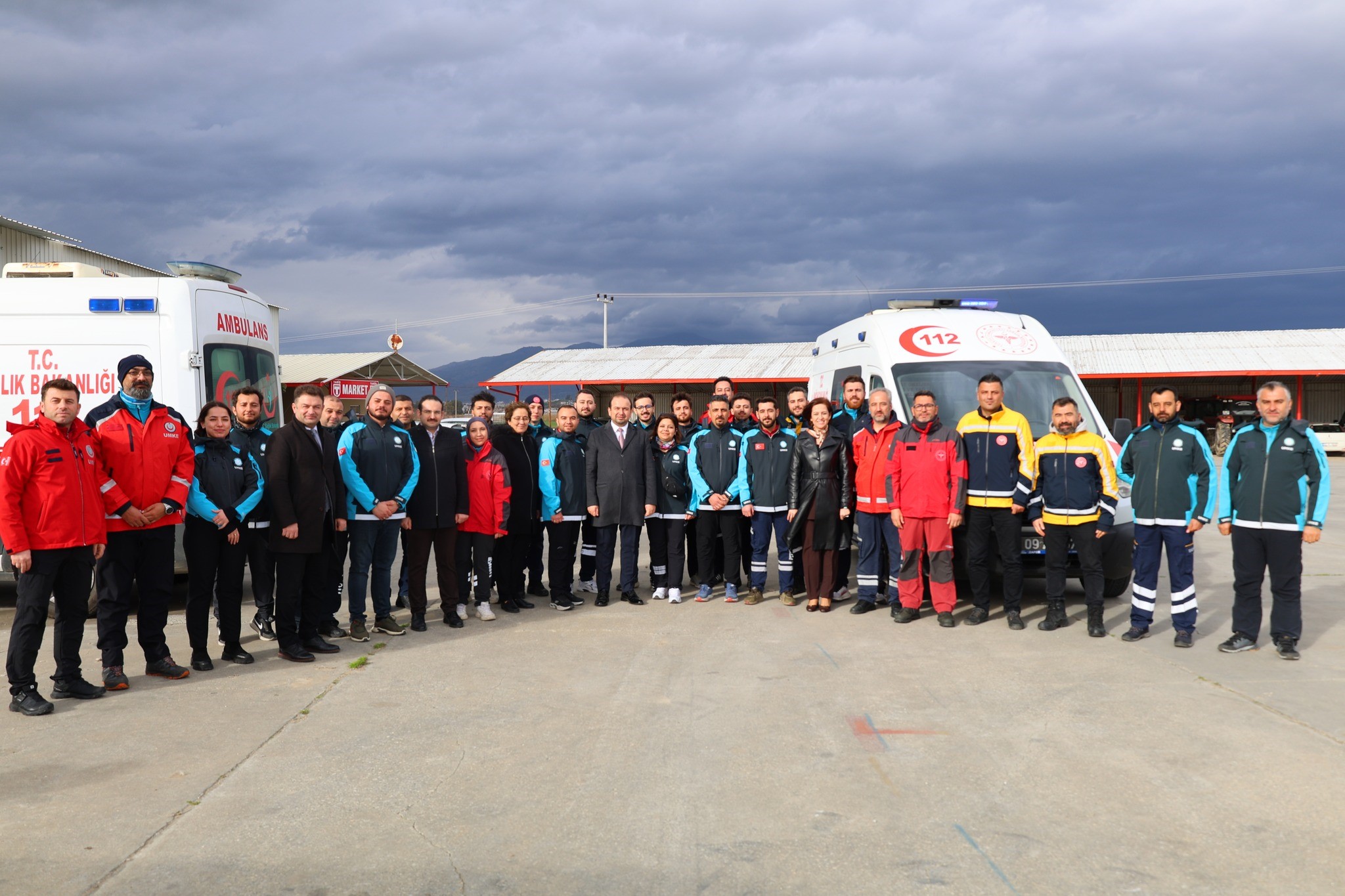 Aydın’da UMKE personeline ambulans sürüş güvenliği eğitimi