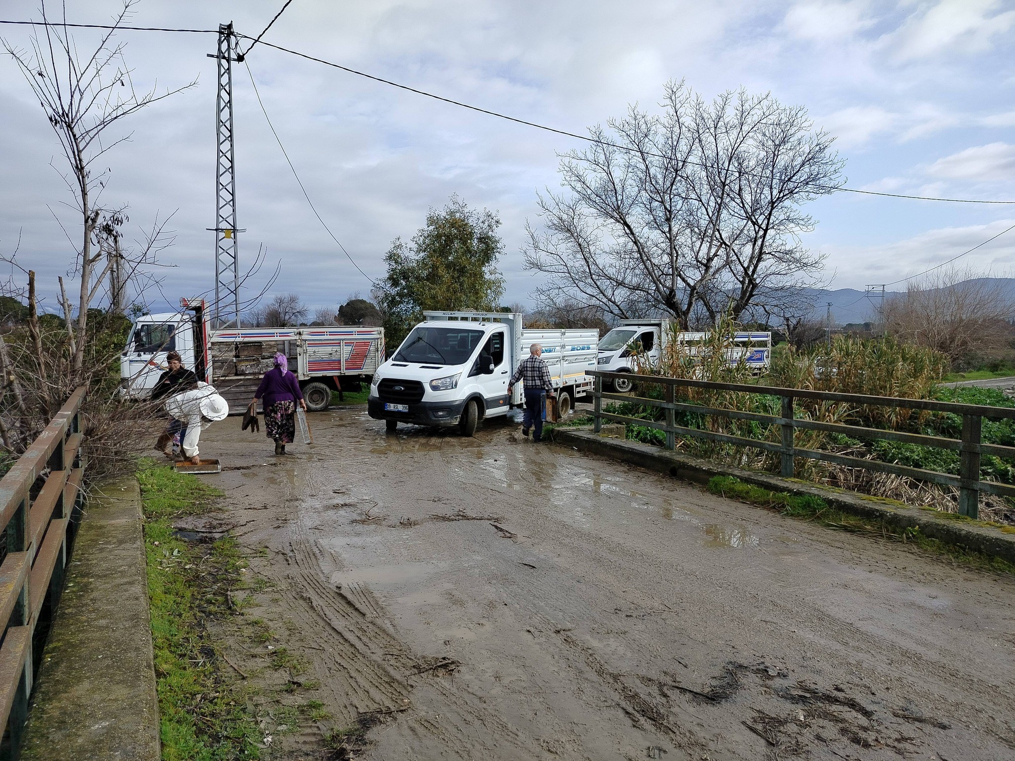 Aşırı yağışlar sonrası tarım alanlarında hasar tespiti