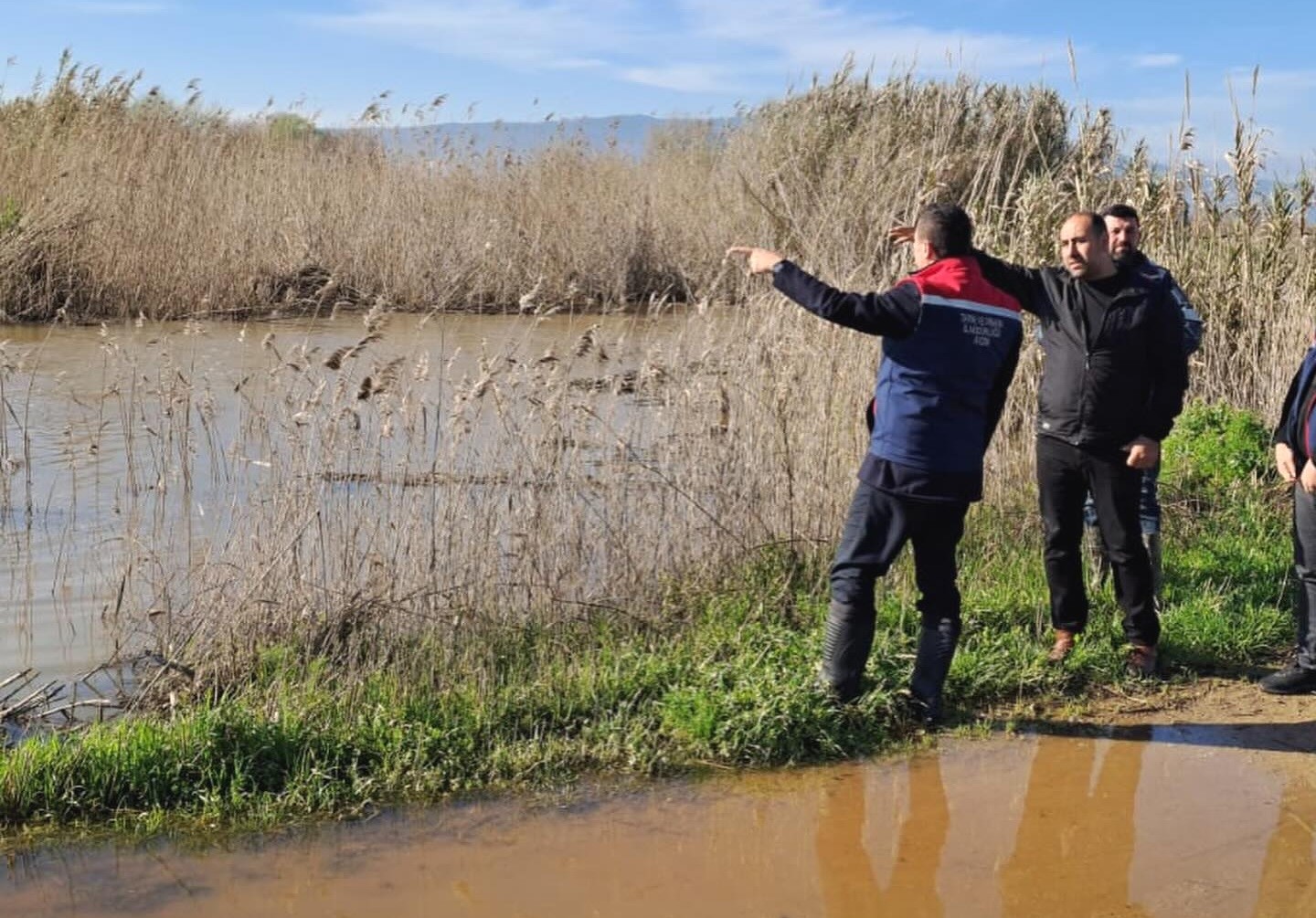Köşk'te su altında kalan ve zarar gören ekili tarım alanları tespit edildi